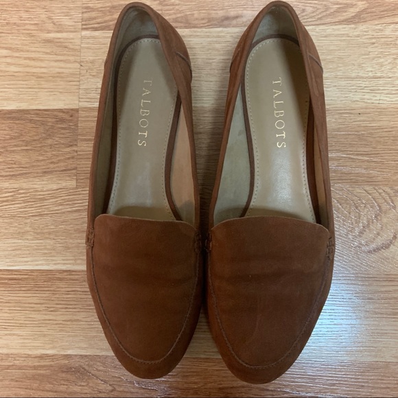 Talbots Brown Suede Ryan Loafers - Picture 3 of 9